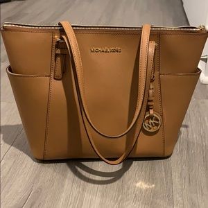 MK brown tote